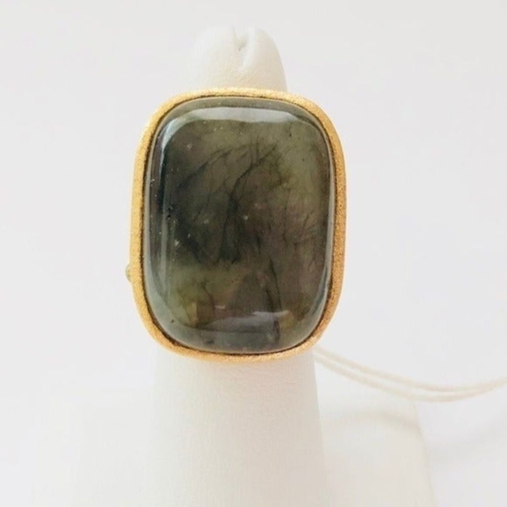 Rivka Friedman 18K Clad Labradorite Ring - Picture 4 of 6